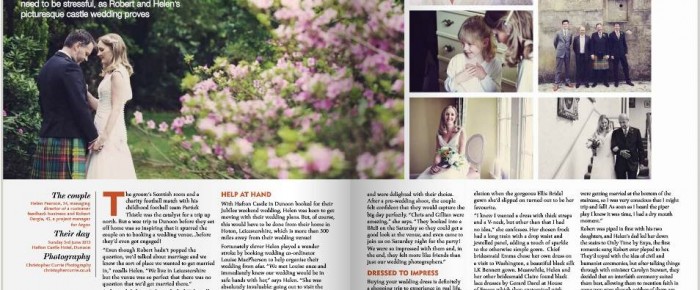 Scottish Wedding Directory Feature